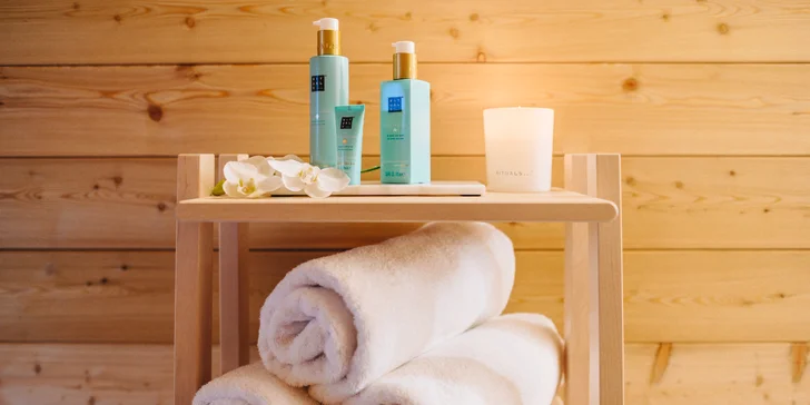 Nádherné ubytování v přírodě s polopenzí, vínem a privátním wellness