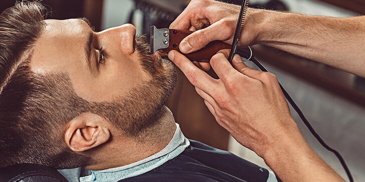 Barber & Salon 7: balíčky s holením, kosmetikou, střihem i další procedury pro pány