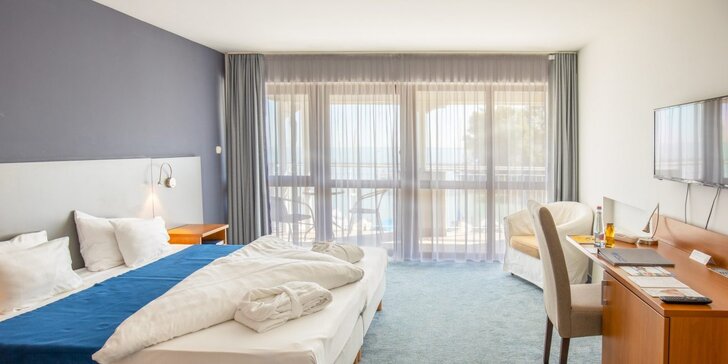 Dovolená ve 4* baby friendly hotelu u Balatonu: polopenze, neomezený wellness