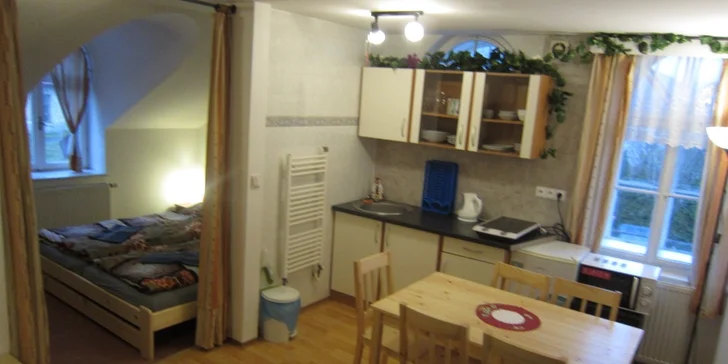 Ubytování v apartmánech v Krkonoších 900 metrů od skiareálu
