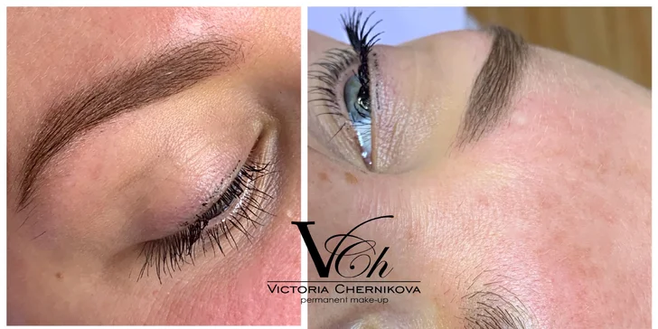 Permanentní make-up obočí pudrovou metodou