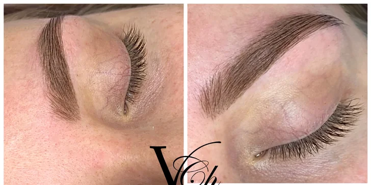 Permanentní make-up obočí nebo rtů pudrovou metodou