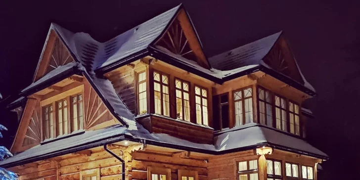 Romantikou nabitý pobyt u Zakopaného: jídlo i privátní relax