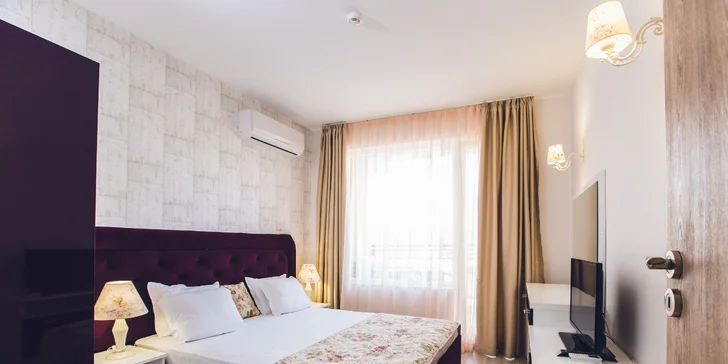 4* pobyt pro páry i rodiny na Slunečném pobřeží: ubytování až na 7 nocí, venkovní bazén a all inclusive program