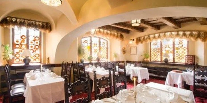 Vybrané podzimní menu v restaurantu U Tří Pštrosů