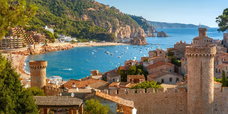 7 nocí v Costa Brava: poznávací zájezd vč. dopravy, ubytování a polopenze