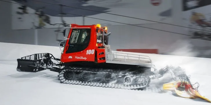 Zážitková jízda rolbou pro malé i velké: upravte dětský ski park nebo sáňkařskou dráhu