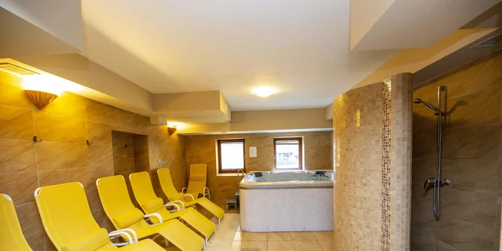 Wellness pobyt v polských Krkonoších: relax i lyžování, polopenze a sleva na spa procedury