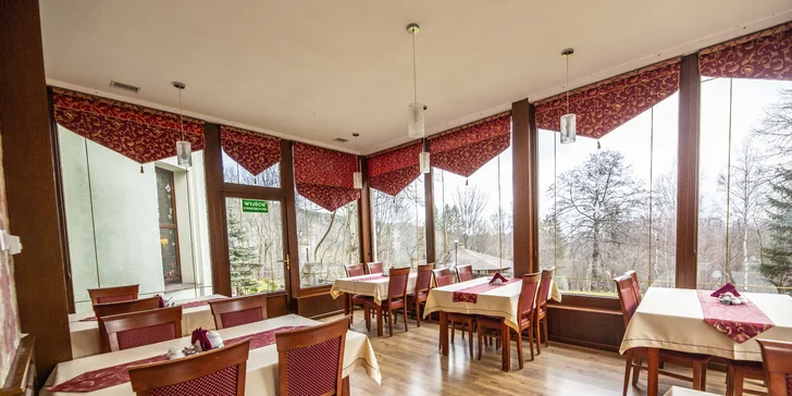 Wellness pobyt v polských Krkonoších: relax i lyžování, polopenze a sleva na spa procedury