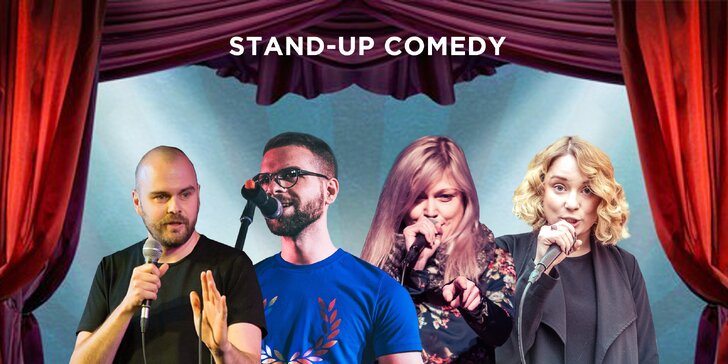 Vstupenka na stand–up comedy SHOW stání v Litoměřicích!