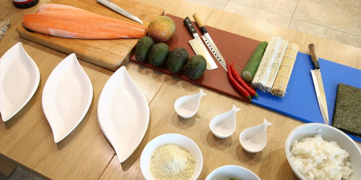 Naučte se připravit si ty nejlepší rolky: Sushi kurzy pro začátečníky i pokročilé