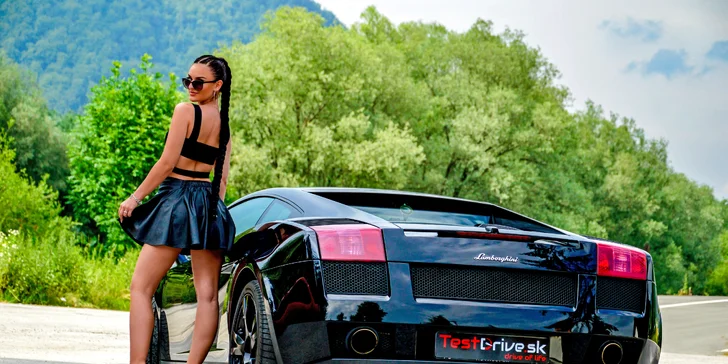 3–5 kol na technické trati v autě podle výběru: Mustang, Dodge, Nissan, Lamborghini i Ferrari