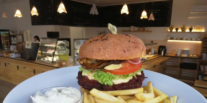 Otevřené vouchery do veganského bistra v hodnotě 250, 500 a 700 Kč
