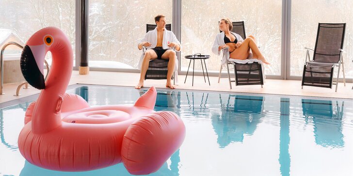 Wellness pobyt v Janských Lázních: snídaně či polopenze, bazén, vířivka i sauna