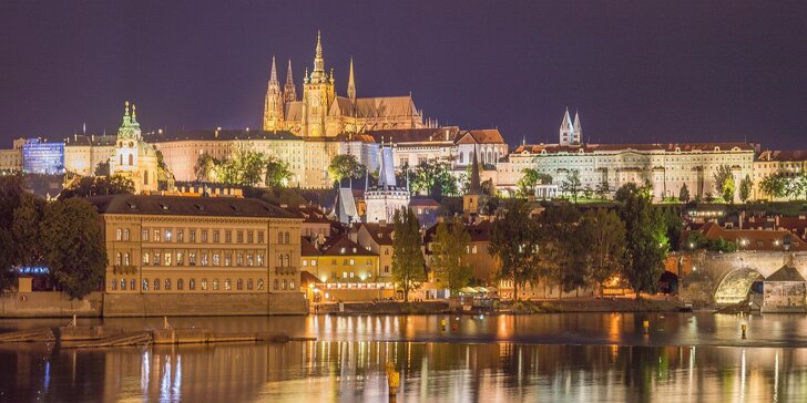 Praha jako na dlani: pobyt kousek od Václavského náměstí se snídaní