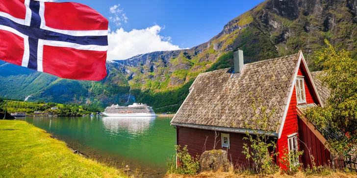 Letecký zájezd do Bergenu, Vossevangenu i k norským fjordům s ubytováním a snídaní
