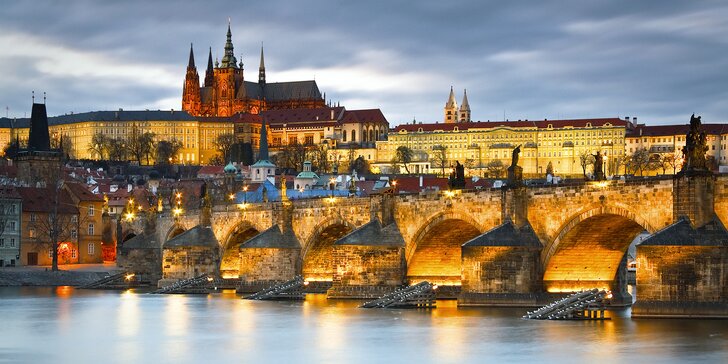Praha jako na dlani: pobyt kousek od Václavského náměstí se snídaní