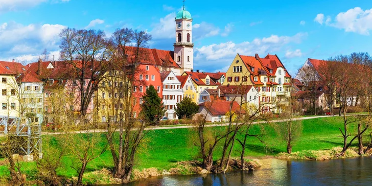 Velikonoční sobota na zámku Neuschwanstein a prohlídka historického centra Regensburgu