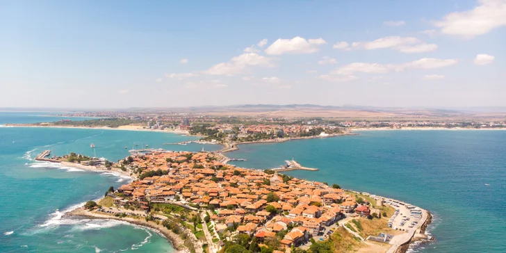 4* pobyt pro páry i rodiny na Slunečném pobřeží: ubytování až na 7 nocí, venkovní bazén a all inclusive program
