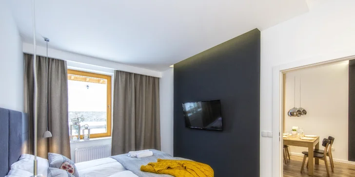 Krásné apartmány v centru Zakopaného s kuchyňkou a neomezeným wellness