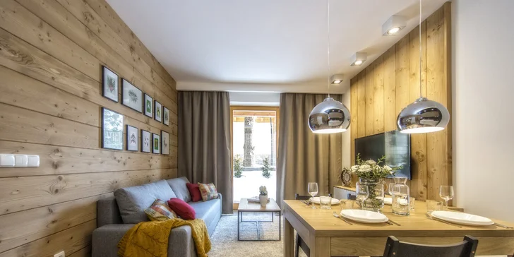 Krásné apartmány v centru Zakopaného s kuchyňkou a neomezeným wellness