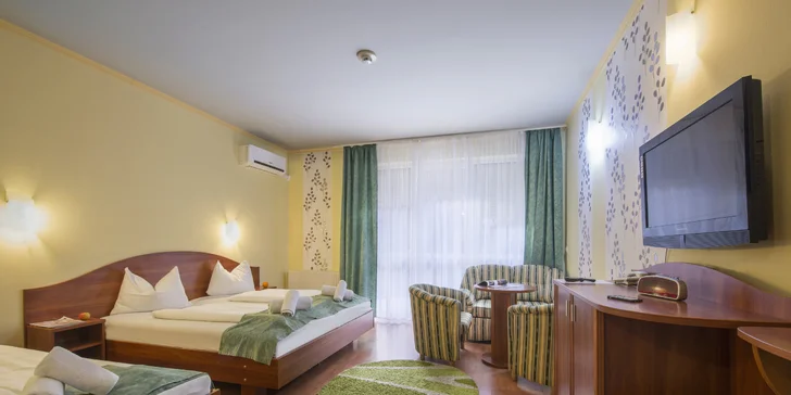Relaxační pobyt 10 min. chůze od oblíbených termálů v Sárváru s polopenzí