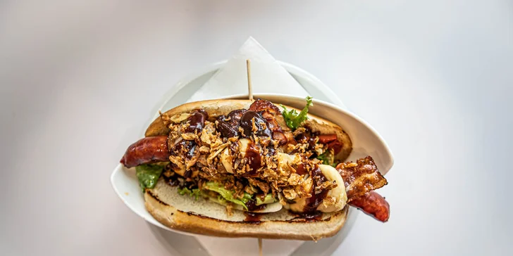 Hot dog - špeciál s oštiepkom