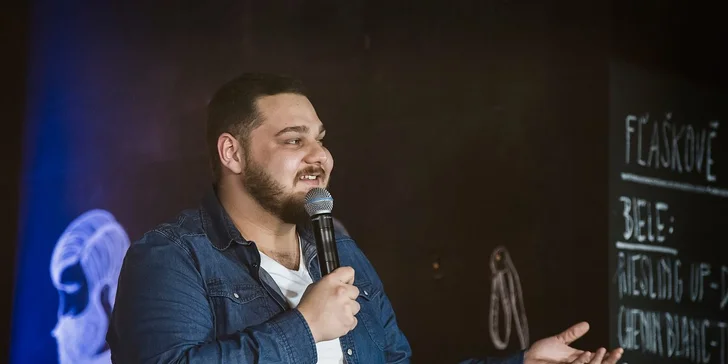 Vstupenka na stand–up tour Ferenc na tahu! v Brně