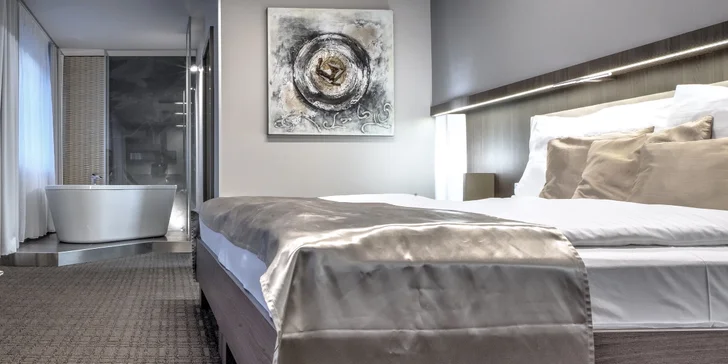 Luxus v Prokopském údolí: pobyt v moderním hotelu s jídlem i wellness