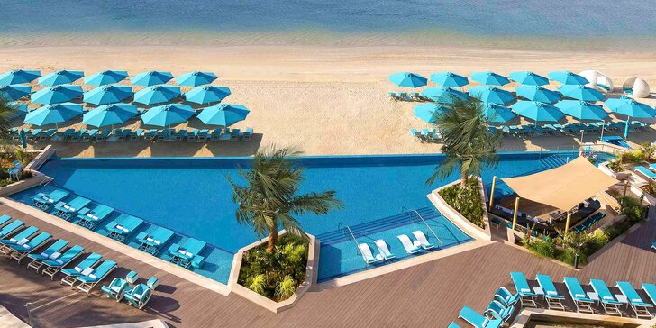 Nadpozemský relax v Emirátech - 4* holistický resort přímo u pláže na ostrově Palm Jumeirah