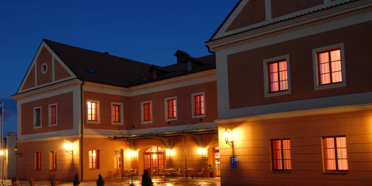 4* pobyt v Táboře: skvělé jídlo, wellness s bazénem i pivní či rašelinová lázeň