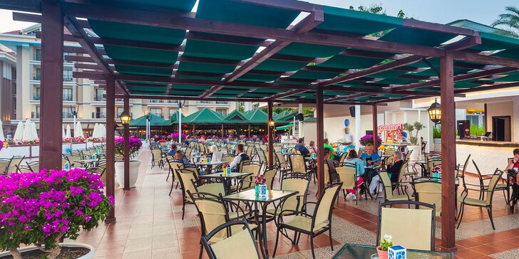 Pobřeží Antalye pro rodiny i požitkáře: 5* hotel včetně all inclusive