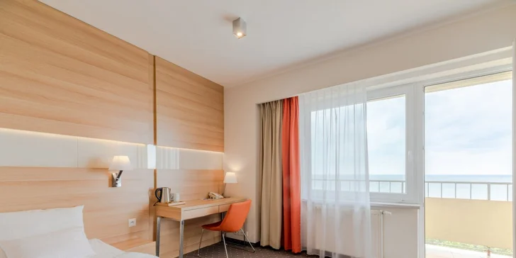 Dovolená u Baltského moře: hotel u pláže a lesů národního parku, wellness a polopenze