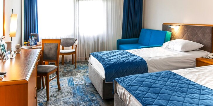 Hotel Mragowo Resort & Spa: parádní dovolená s wellness a polopenzí v Mazurském pojezeří pro páry i rodiny