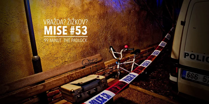 Nejdelší únikovka: detektivní Mise ‪#‎53 pro 3–6 hráčů na 99 minut