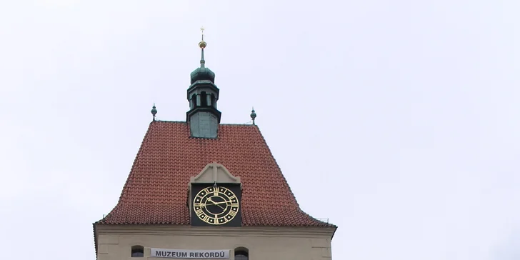 Vstupenky do Muzea rekordů a kuriozit i do expozice Zlaté české ručičky