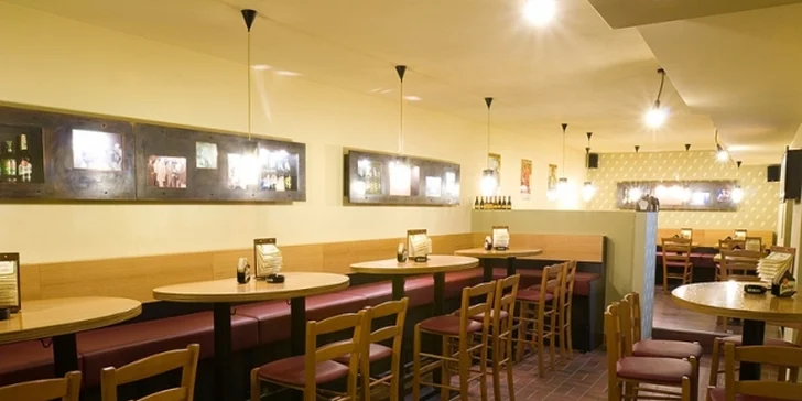 Beer restaurant v centru Brna: žebra, koleno či burger a pivo pro 1 nebo 2 os.