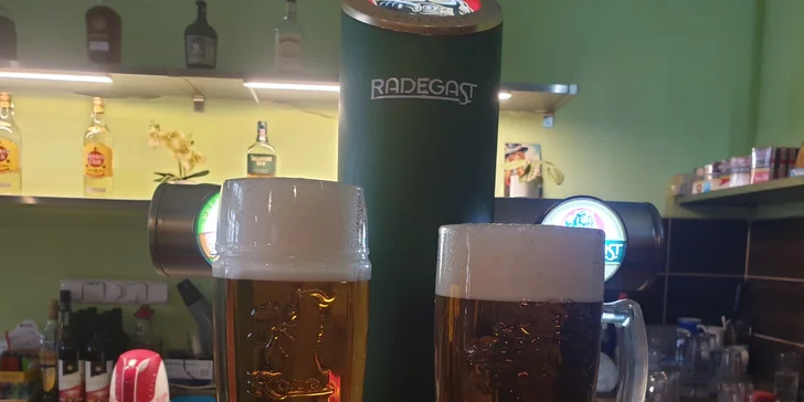 Metr piv v Panda baru čili 10 velkých kousků: Radegast 12° nebo Velkopopovický Kozel 11°