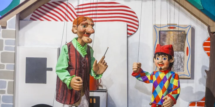 Divadlo Říše Loutek uvádí loutkové představení Kašpárek a Ježibaba