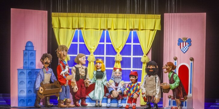 Divadlo Říše Loutek uvádí loutkové představení Kašpárek a Ježibaba