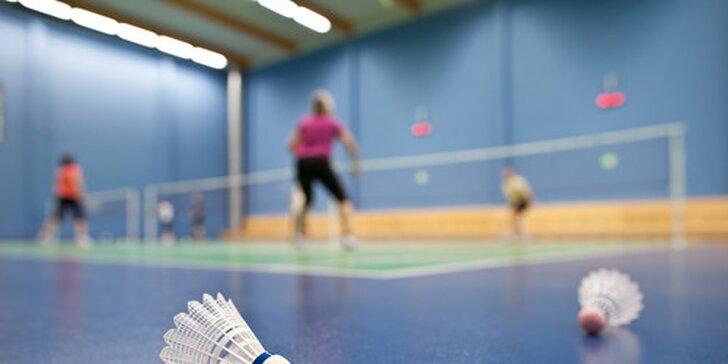 5 vstupů na badminton či tenis - zábava pro každého
