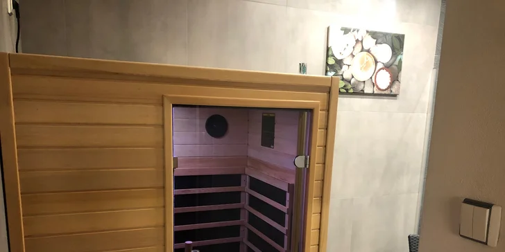 75 minut privátního relaxu v infrasauně pro dva