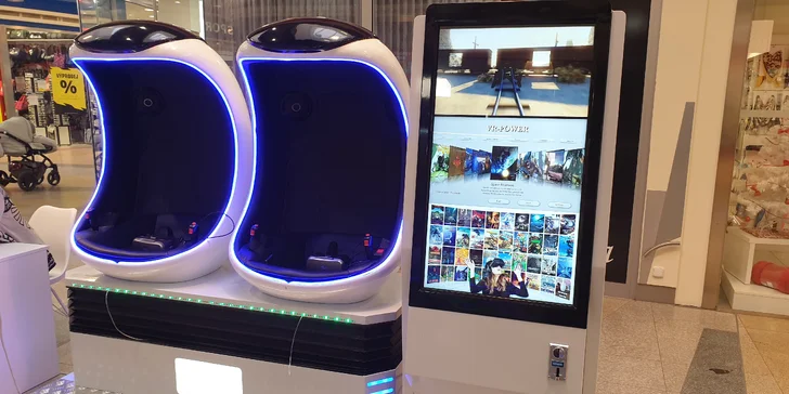 Zábava budoucnosti: 1 nebo 2 vstupenky na virtuální realitu 9D