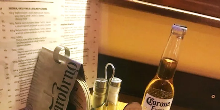 Beer restaurant v centru Brna: žebra, koleno či burger a pivo pro 1 nebo 2 os.