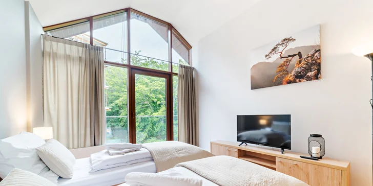 Kousek od hranic: vybavené apartmány, relax i lyžování v polských Krkonoších