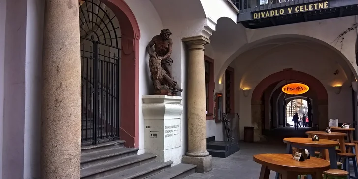 Vstupenka na komedii Lásky hra osudná v Divadle v Celetné