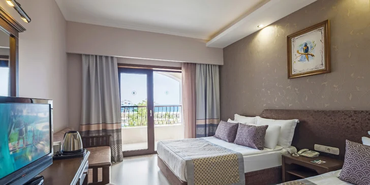 5* hotel Club Turan Prince přizpůsobený dětem. All inclusive, aquapark, lunapark i zoo