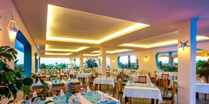 5* hotel Club Turan Prince přizpůsobený dětem. All inclusive, aquapark, lunapark i zoo