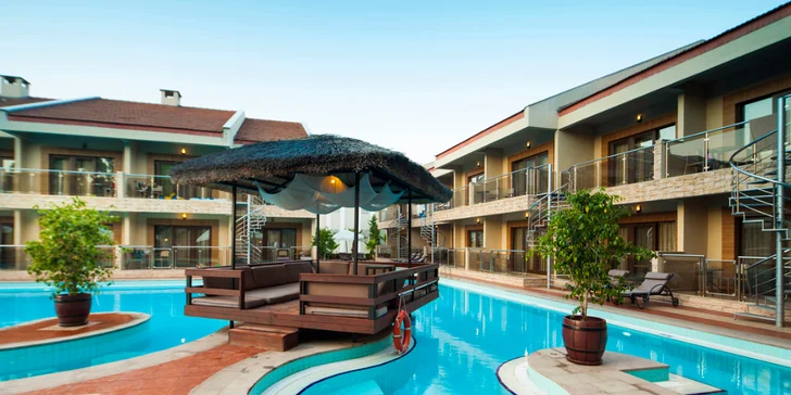5* hotel Club Turan Prince přizpůsobený dětem. All inclusive, aquapark, lunapark i zoo