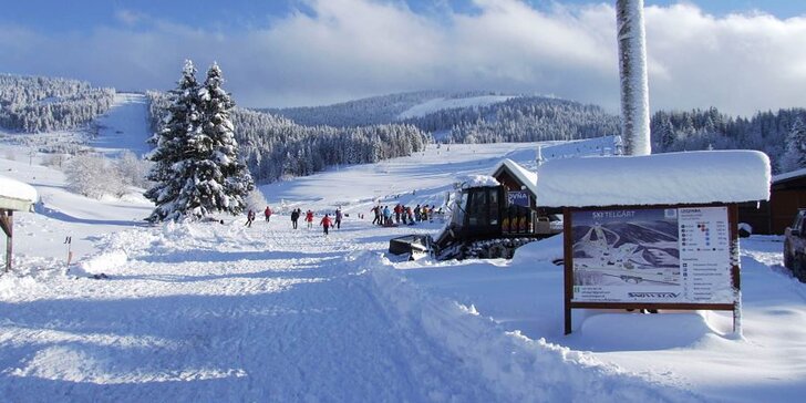 Na lyže do Nízkých Tater: celodenní skipas do lyžařského střediska Ski Telgárt